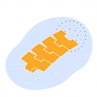 Пластинчатая цепь с малым радиусом изгиба серия Flexi 114.3x4x160 мм