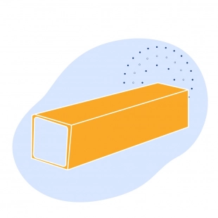Труба стальная профильная квадратная 160х160х6 мм ст20 ГОСТ 32931-2015