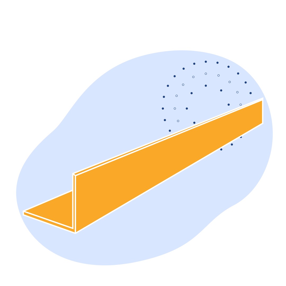 Уголок алюминиевый равнополочный 25х3.5х3.5 мм Д16 ГОСТ 13737-90