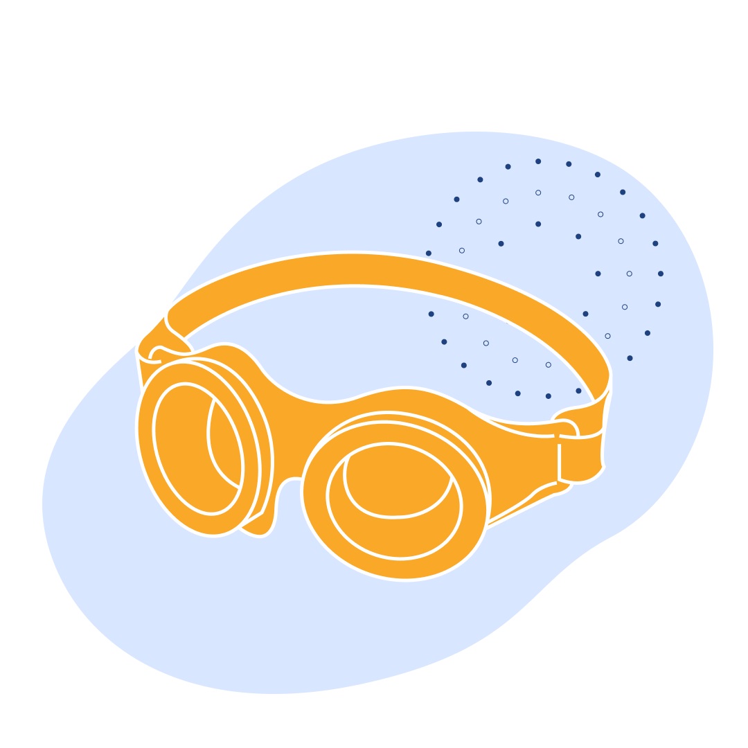 Очки ЗНГ-1 закрытые ГОСТ Р 12.4.013-97