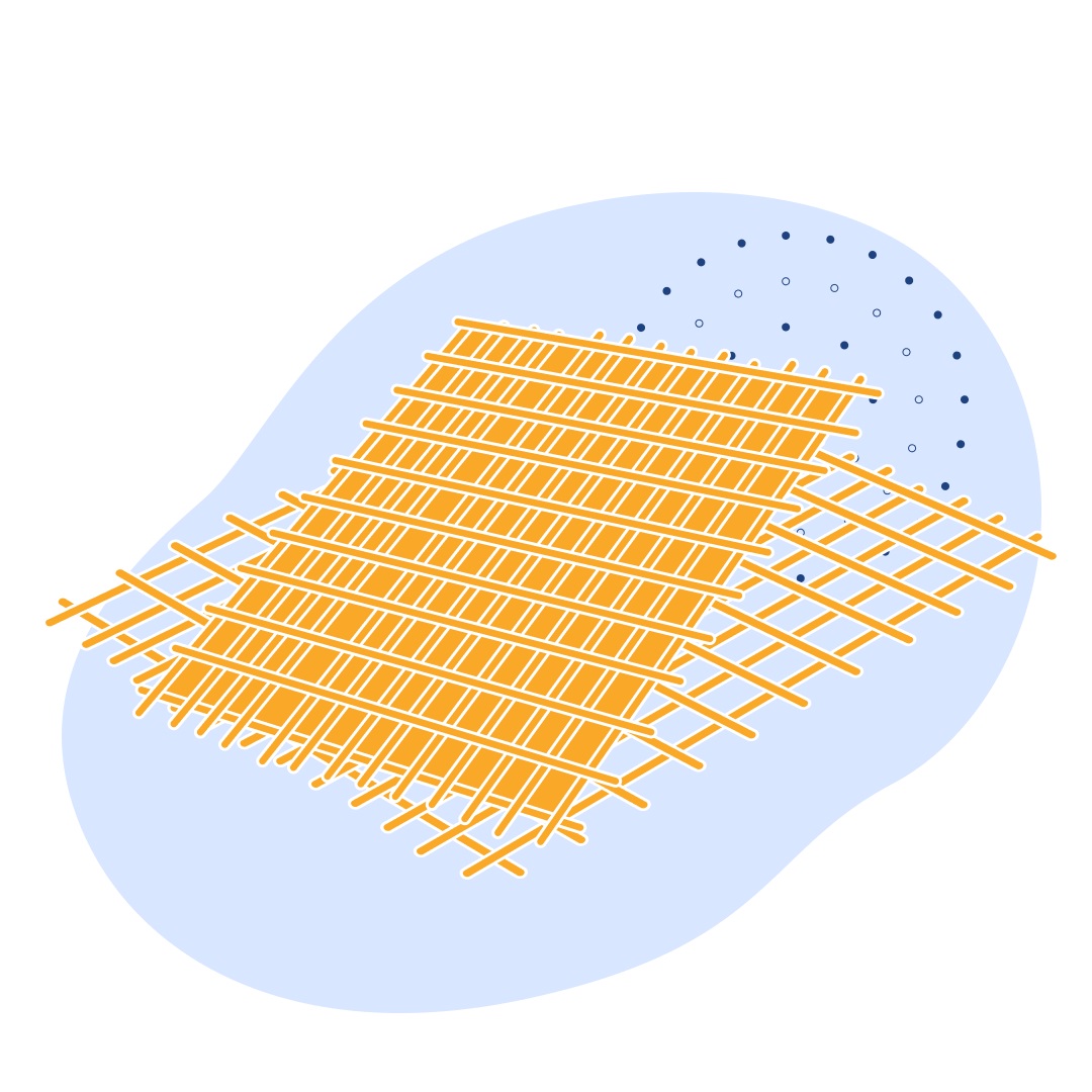 Стальная дорожная сетка тип 5 400х250 мм ст3 ГОСТ 23279-2012