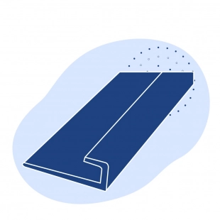 L-образный профиль стальной 35х35х4 мм СТ0 ГОСТ 8509-93