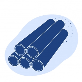 Труба нержавеющая хромированная 180х11 мм 08Х20Н14С2 ГОСТ 9941-81