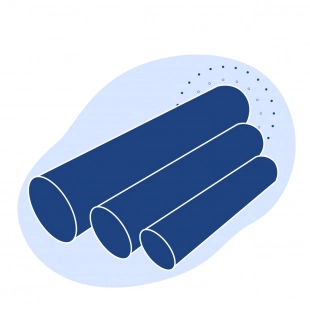 Труба ПНД водопроводная 160х14.6 мм SDR 11 ПЭ 100 ГОСТ 18599-2001