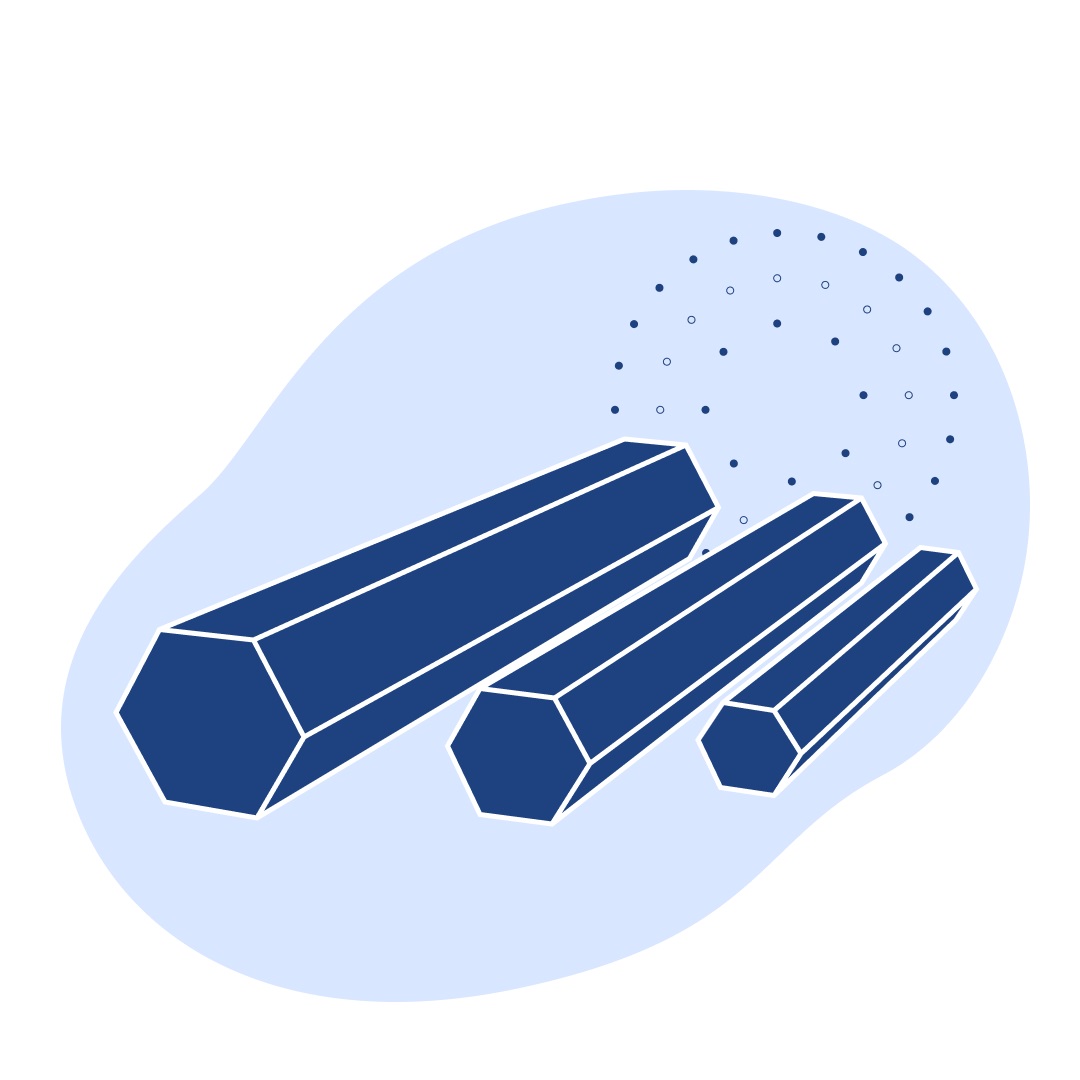 Шестигранник нержавеющий 42.5 мм 12Х13 ГОСТ 18968-73